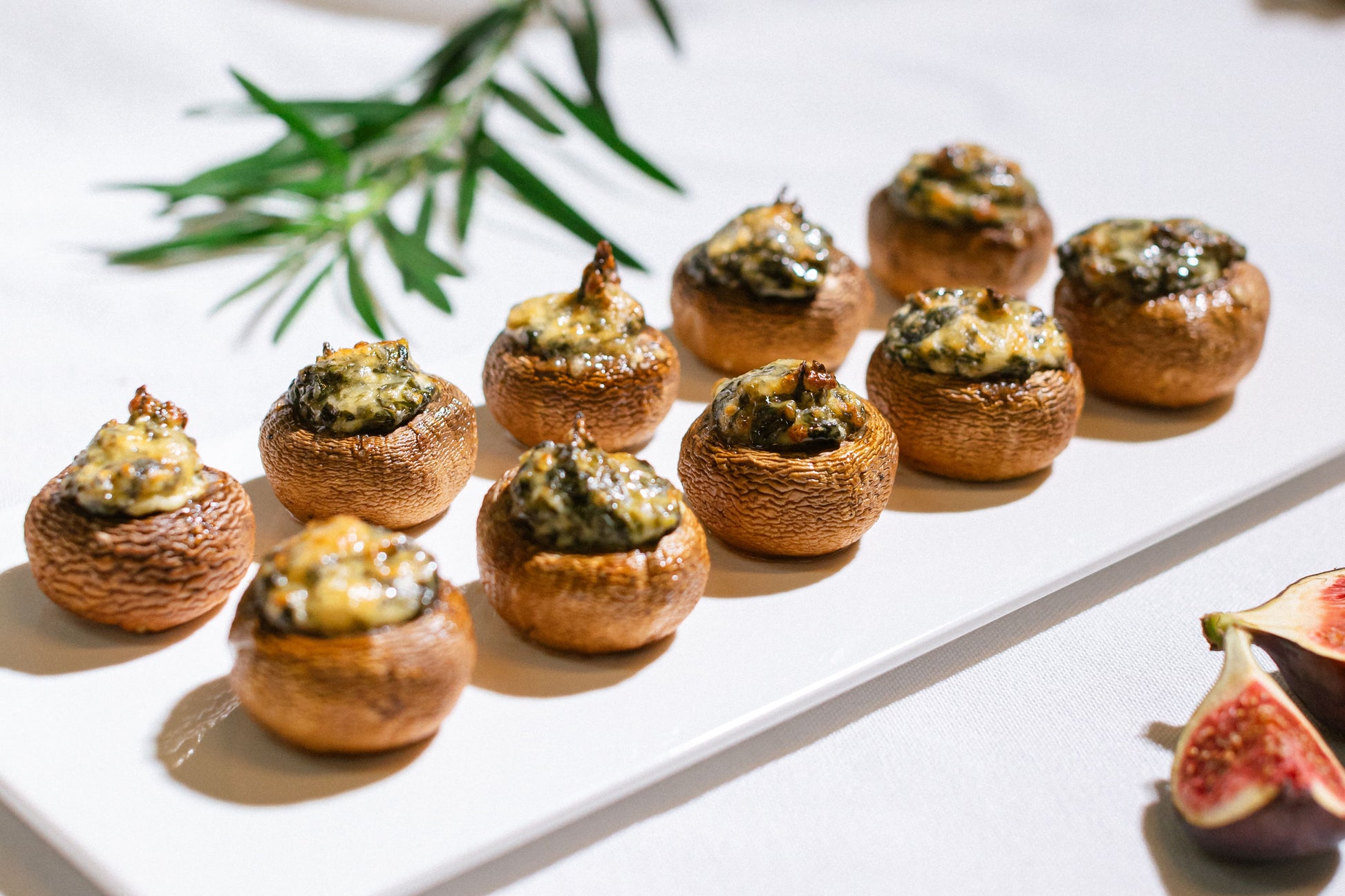 christmas catering singapore mushrooms