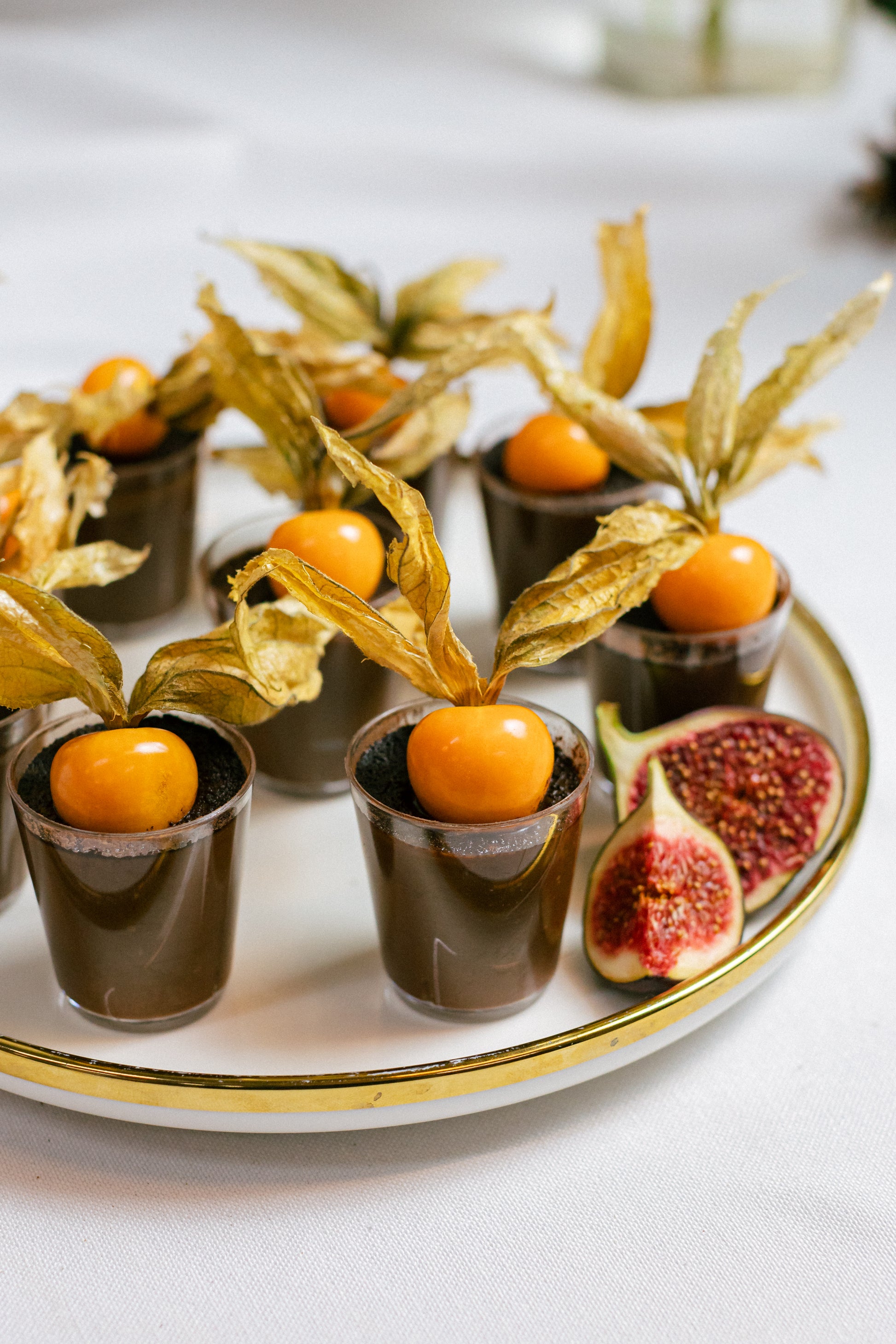 christmas buffet catering desserts