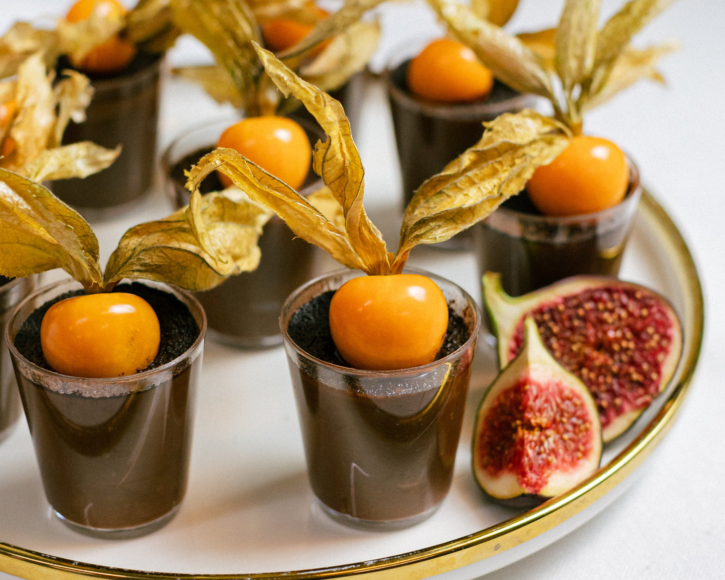 christmas buffet catering desserts