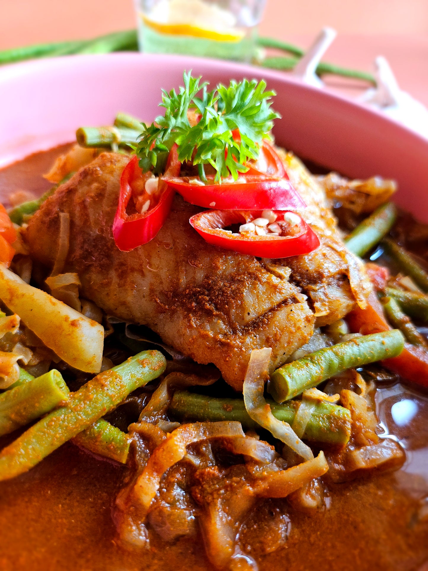 fish curry meal prep