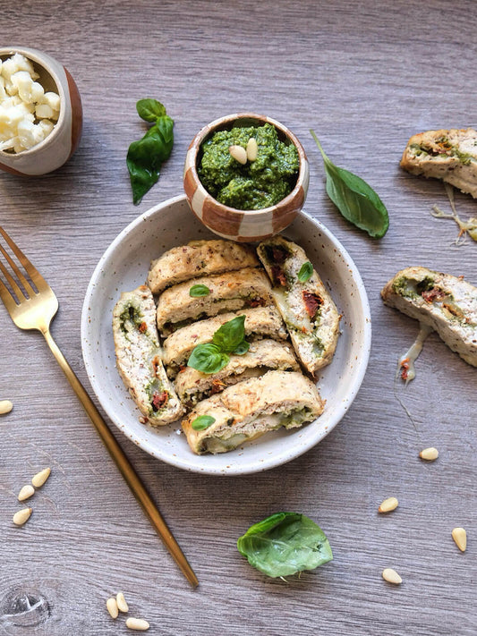 Pesto Chicken Pinwheel