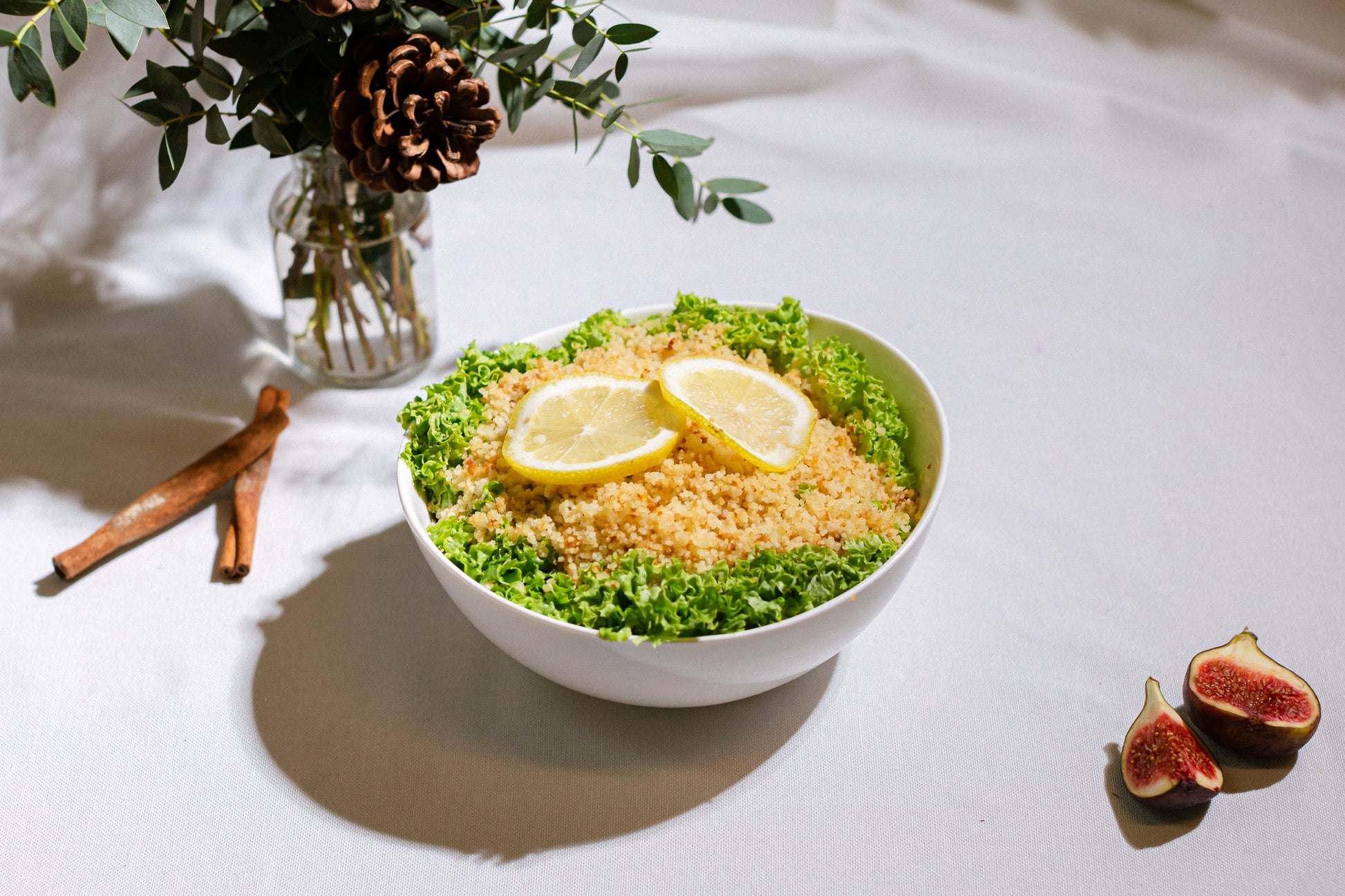 christmas catering 2025 lemon couscous starter