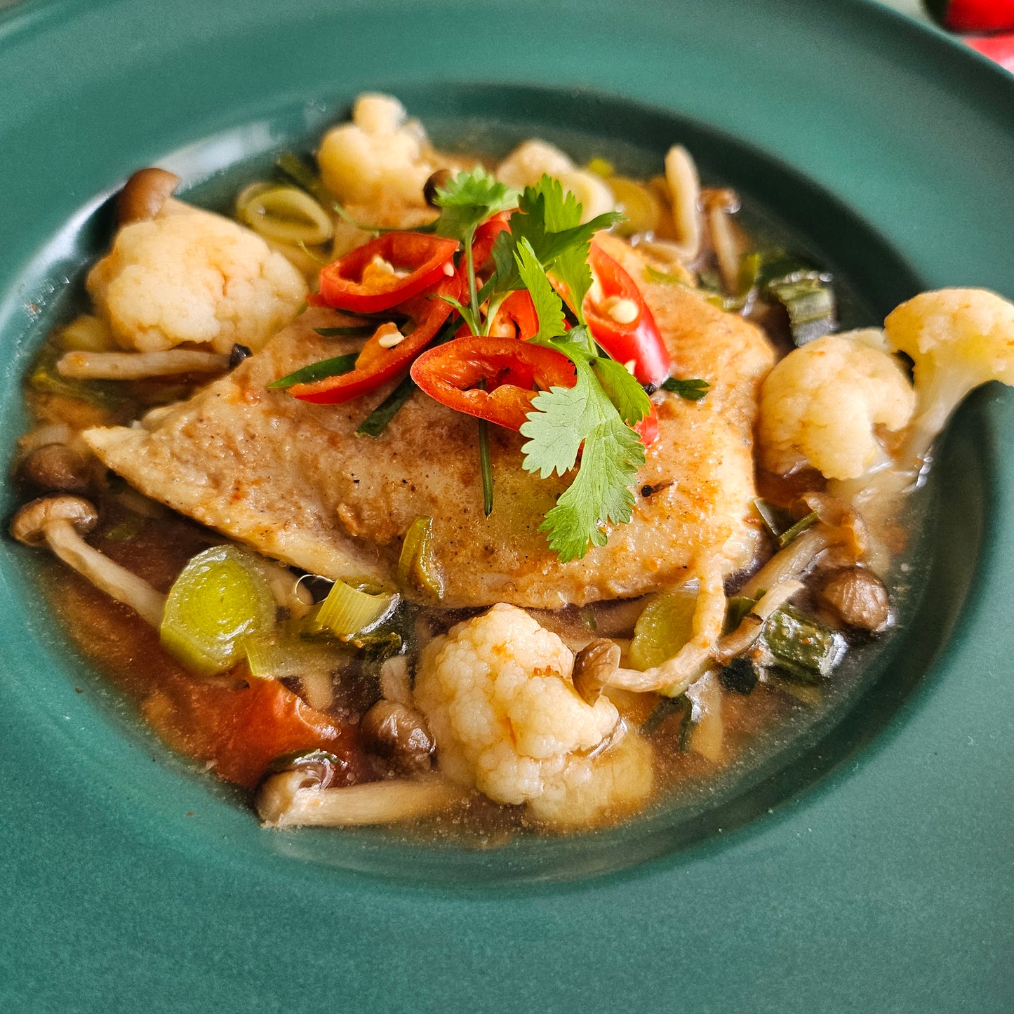 meal prep singapore tom yum fish