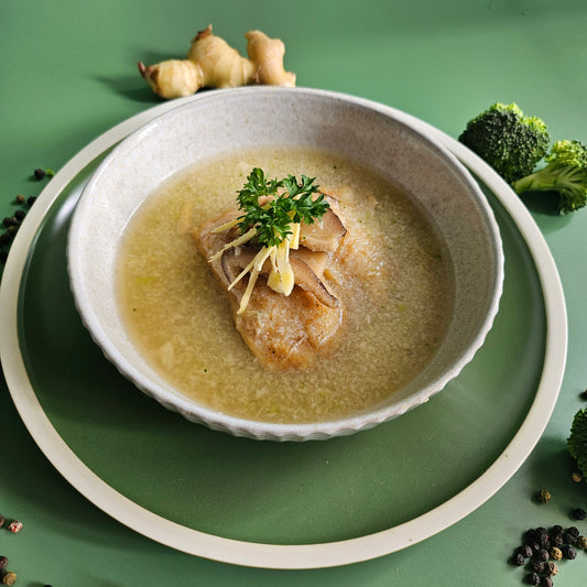 meal prep singapore fish cauli porridge