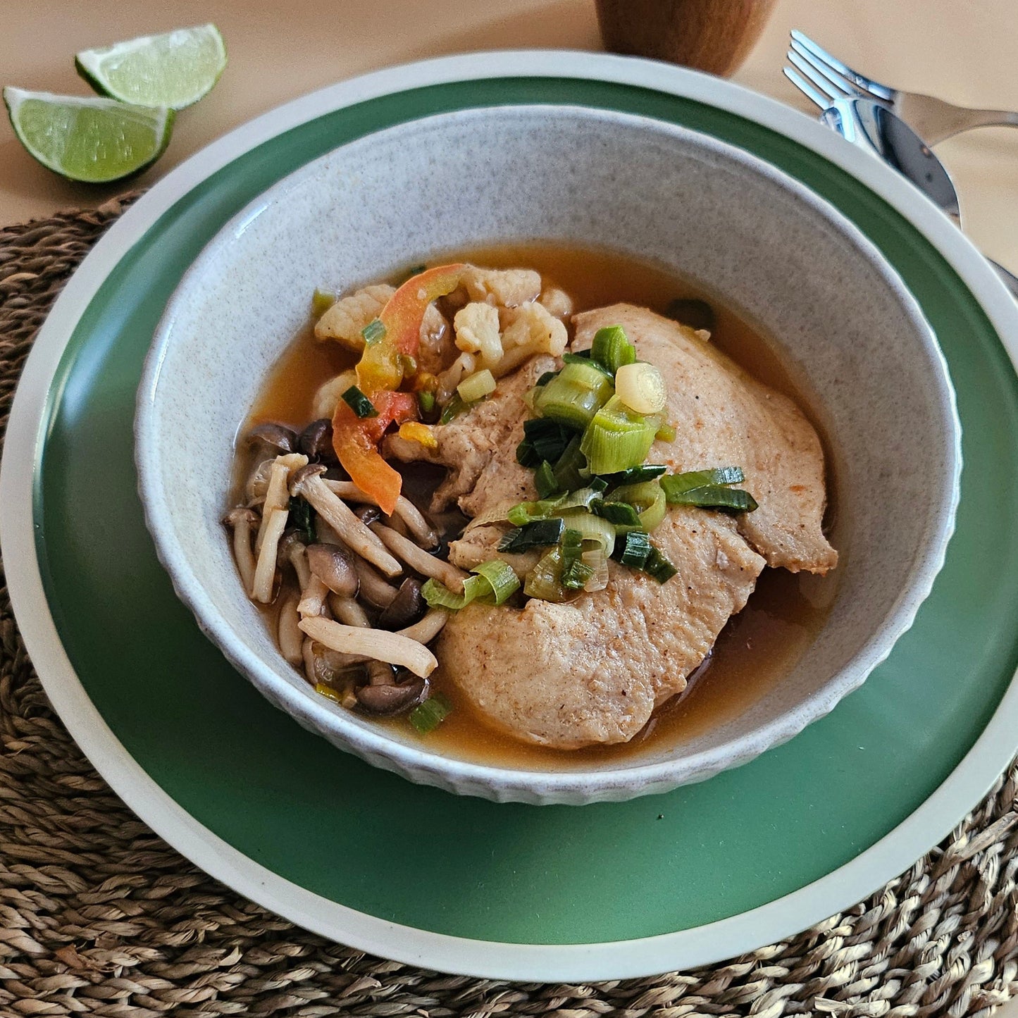 meal prep singapore chicken tom yum 