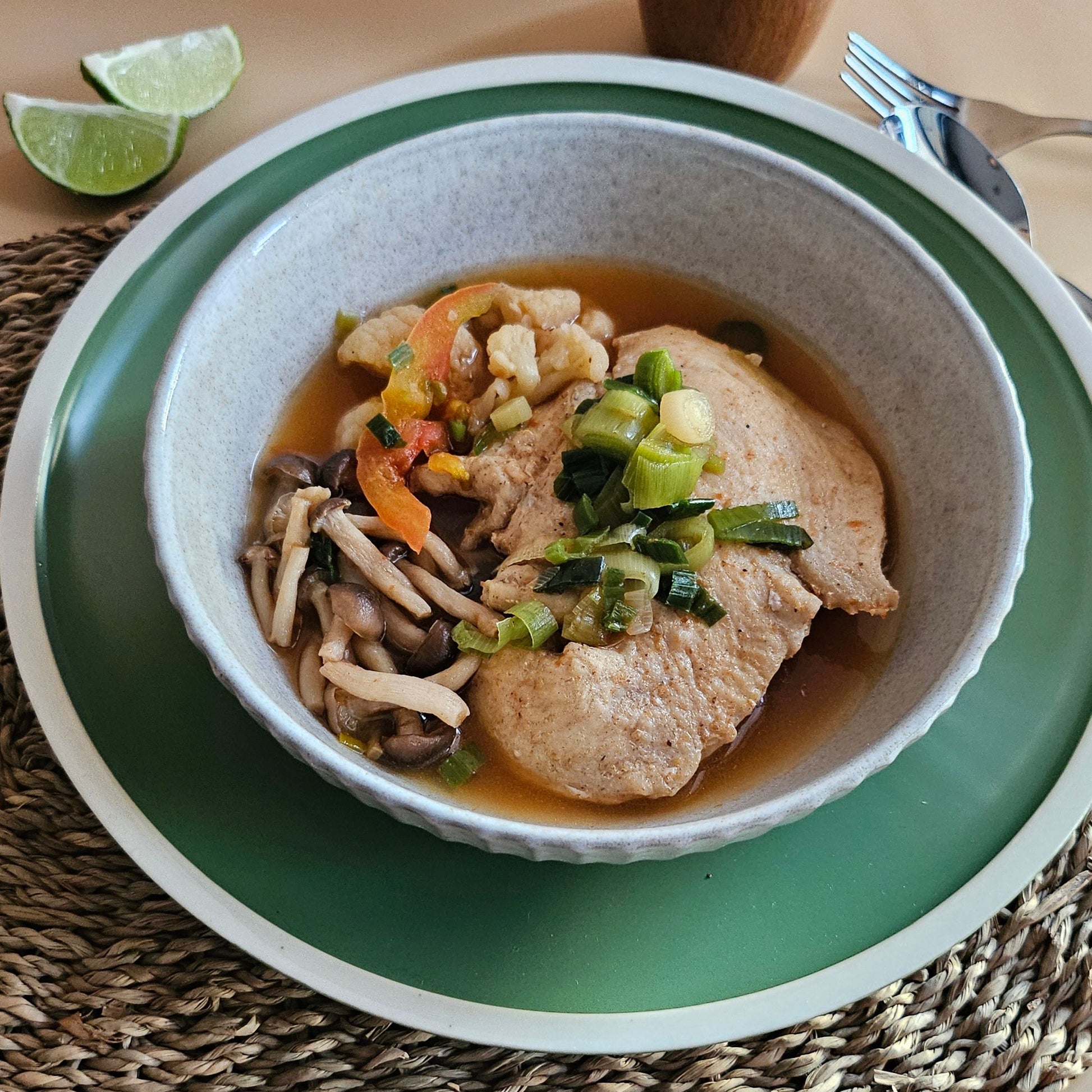 meal prep singapore chicken tom yum 