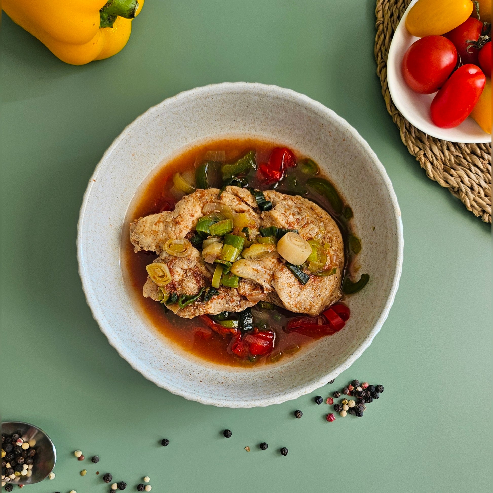 meal prep singapore moroccan chicken