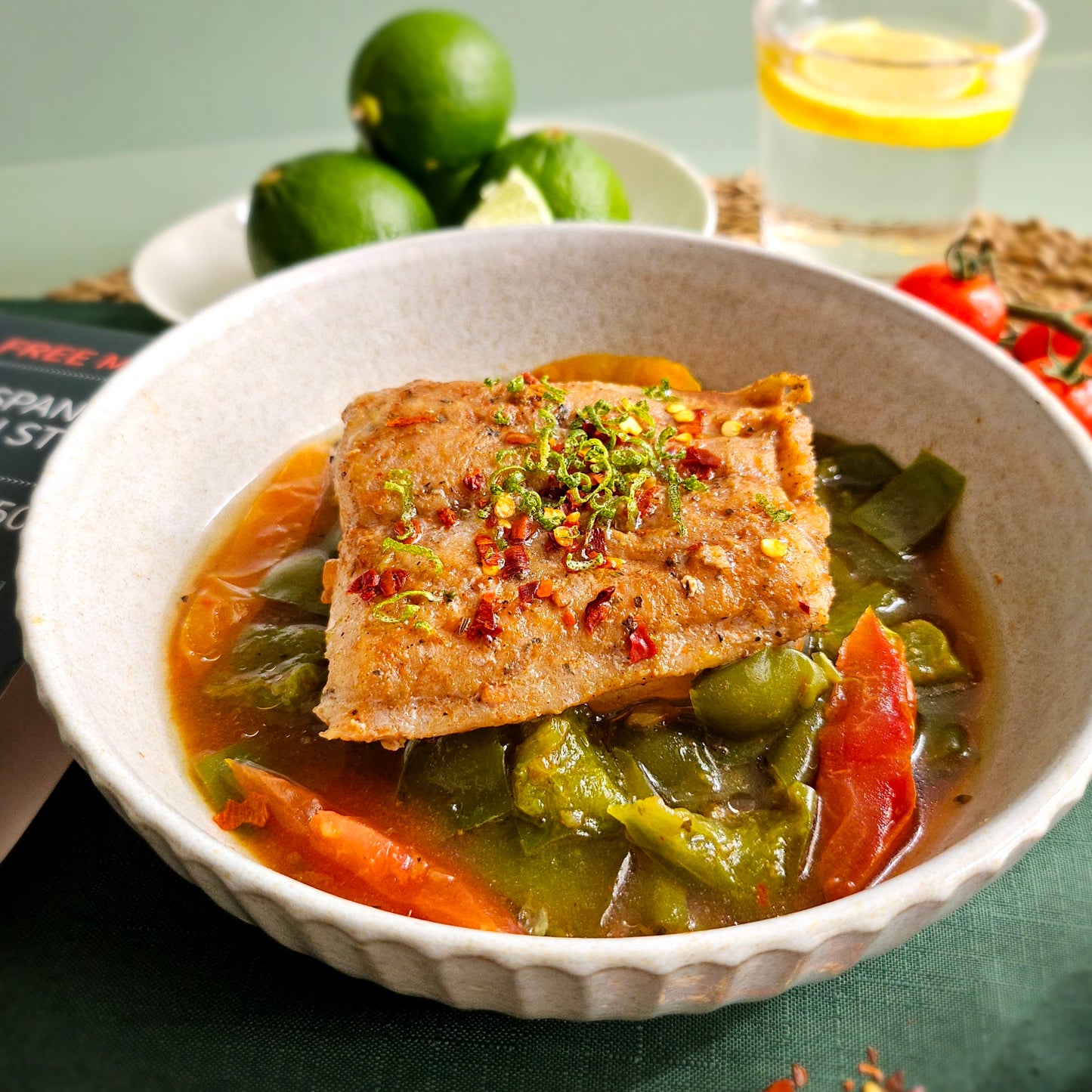 healthy meal delivery fish stew