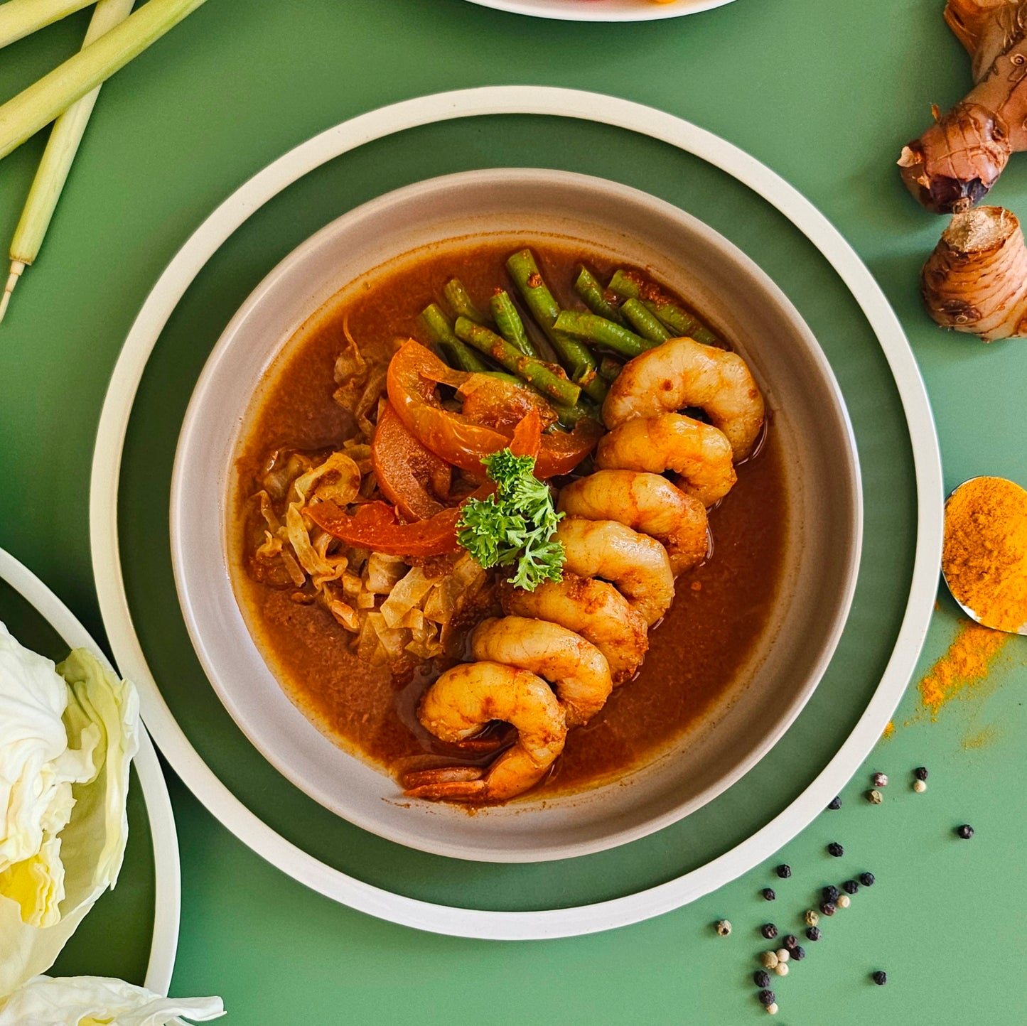 meal prep singapore prawn curry
