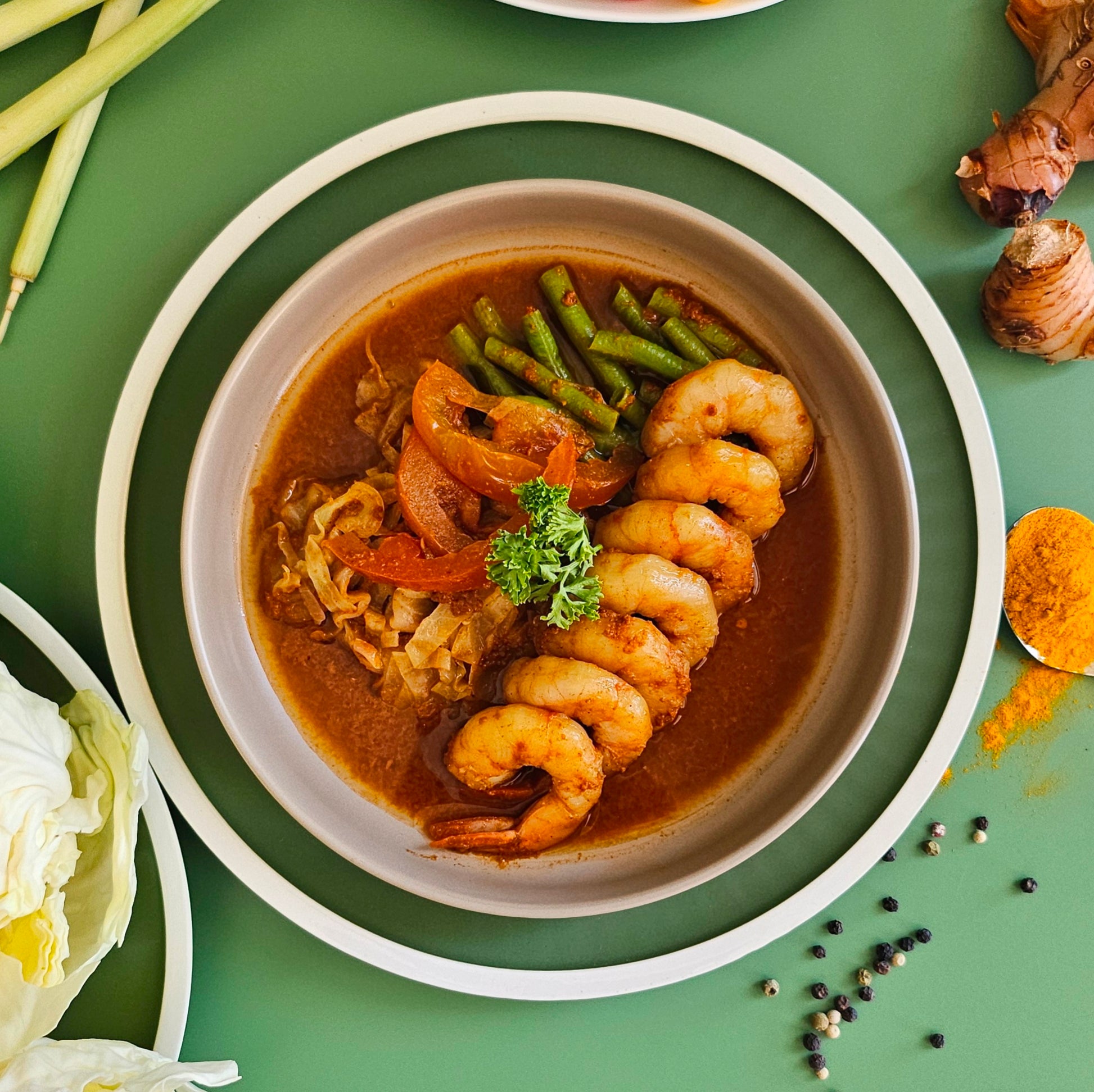 meal prep singapore prawn curry